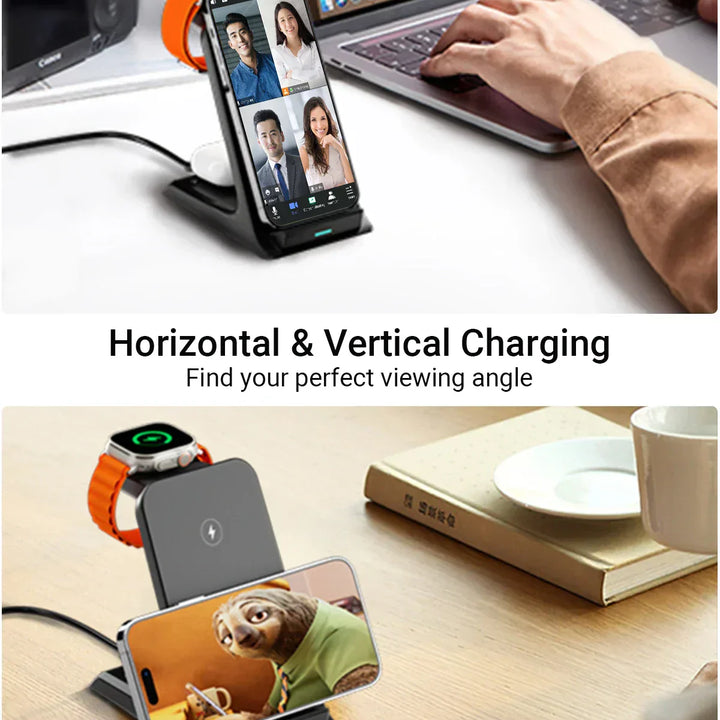 3-in-1 Wireless Charging Stand